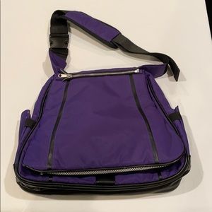 Go Go Babyz Purple Diaper Bag